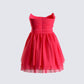 Nelly Hot Pink Tulle Mini Dress