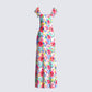 Helga Printed Floral Maxi Dress