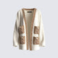 Alfie Beige Cardigan Top product front