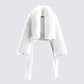 Hollis White Vegan Fur Coat product front