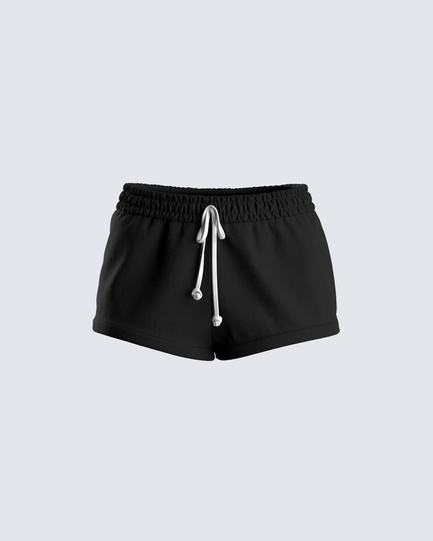 Renee Black Back Talk Short 3d product front