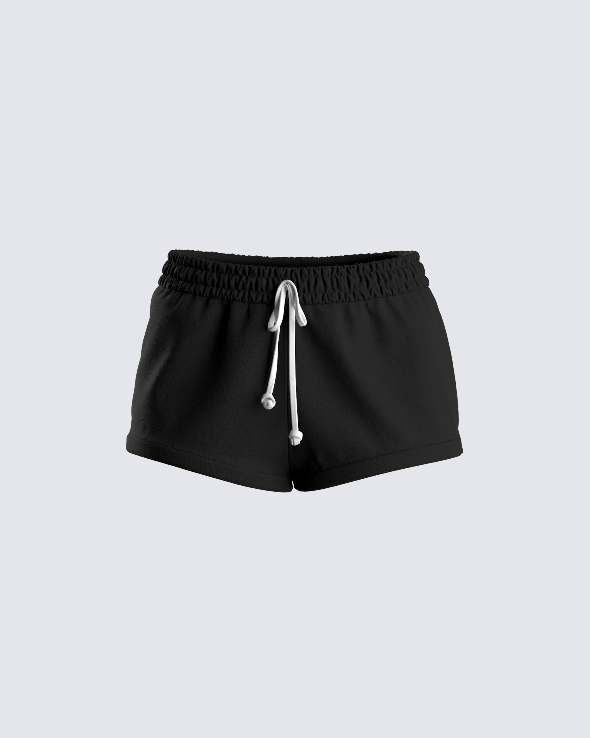Renee Black Back Talk Short 3d product front