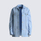 Bree Blue Denim Oversize Jacket product front