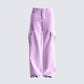 Lisa Lavender Corduroy Cargo Pant product front