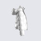 Deandra White Puffer Jacket