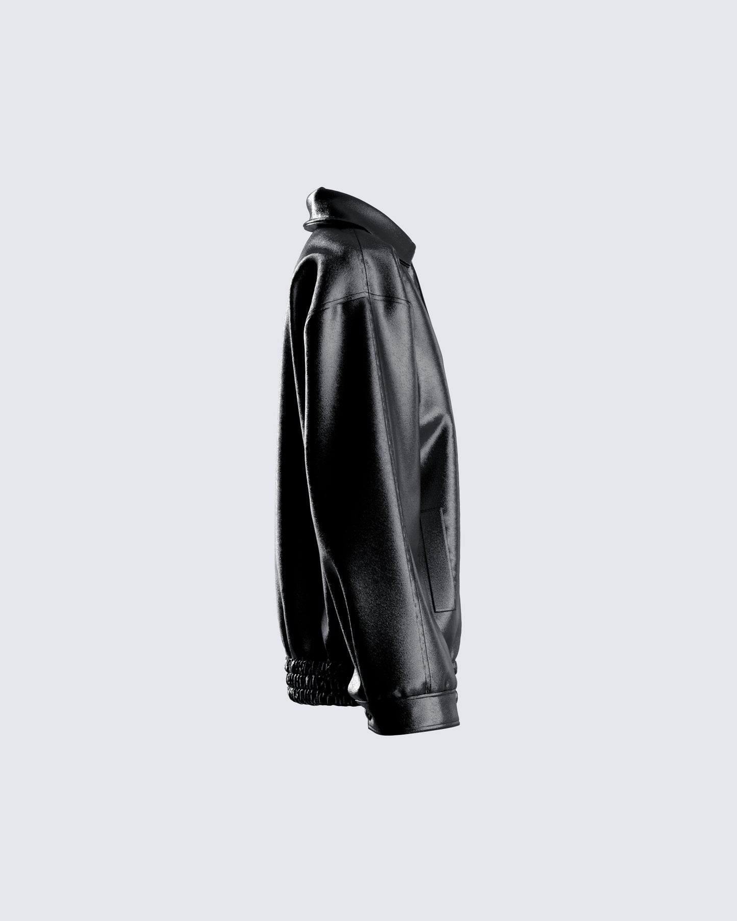 Danny Black Vegan Leather Jacket