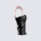 Novo Black Vegan Leather Top