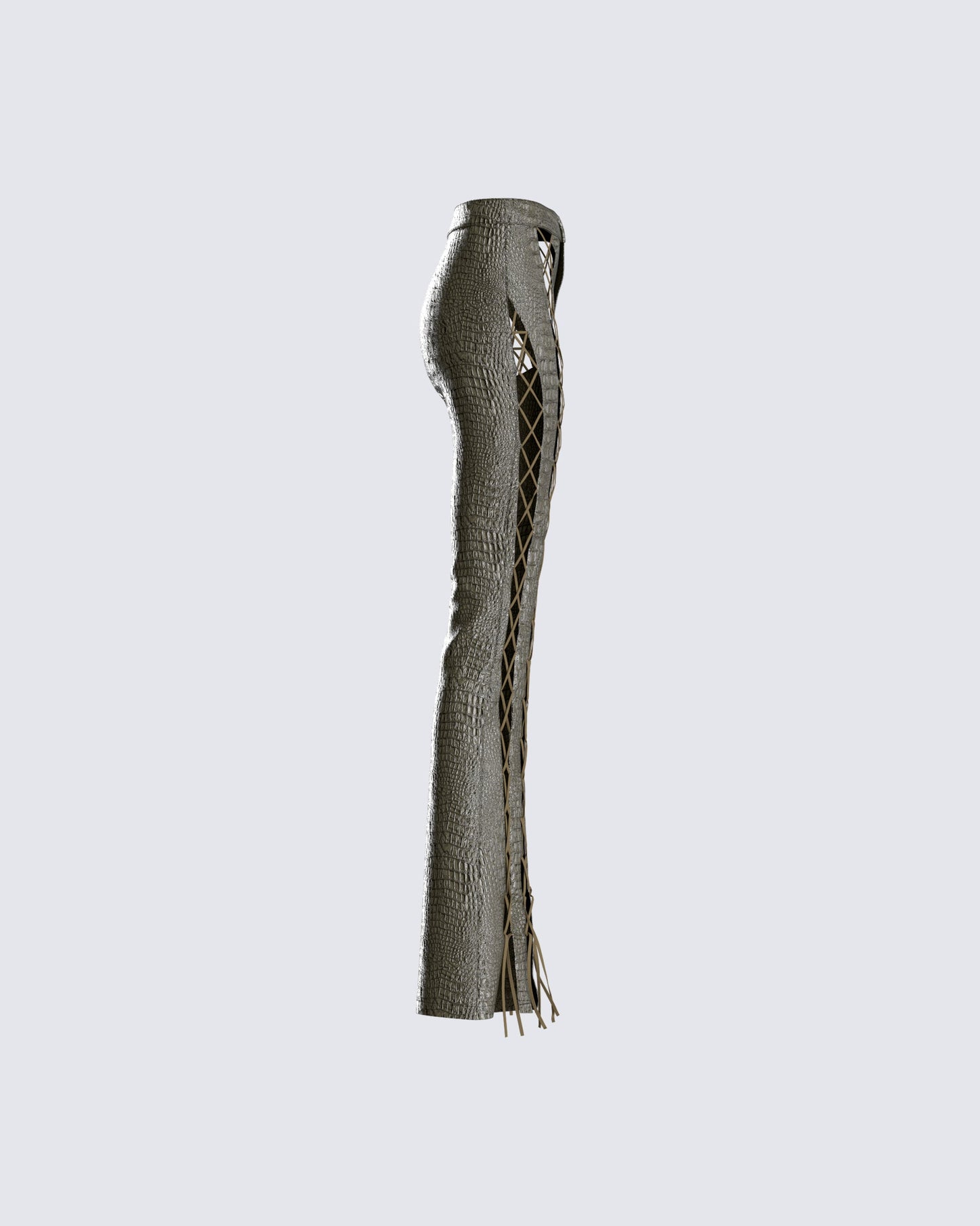 Jax Olive Lace Up Pants
