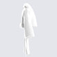 Hollis White Vegan Fur Coat