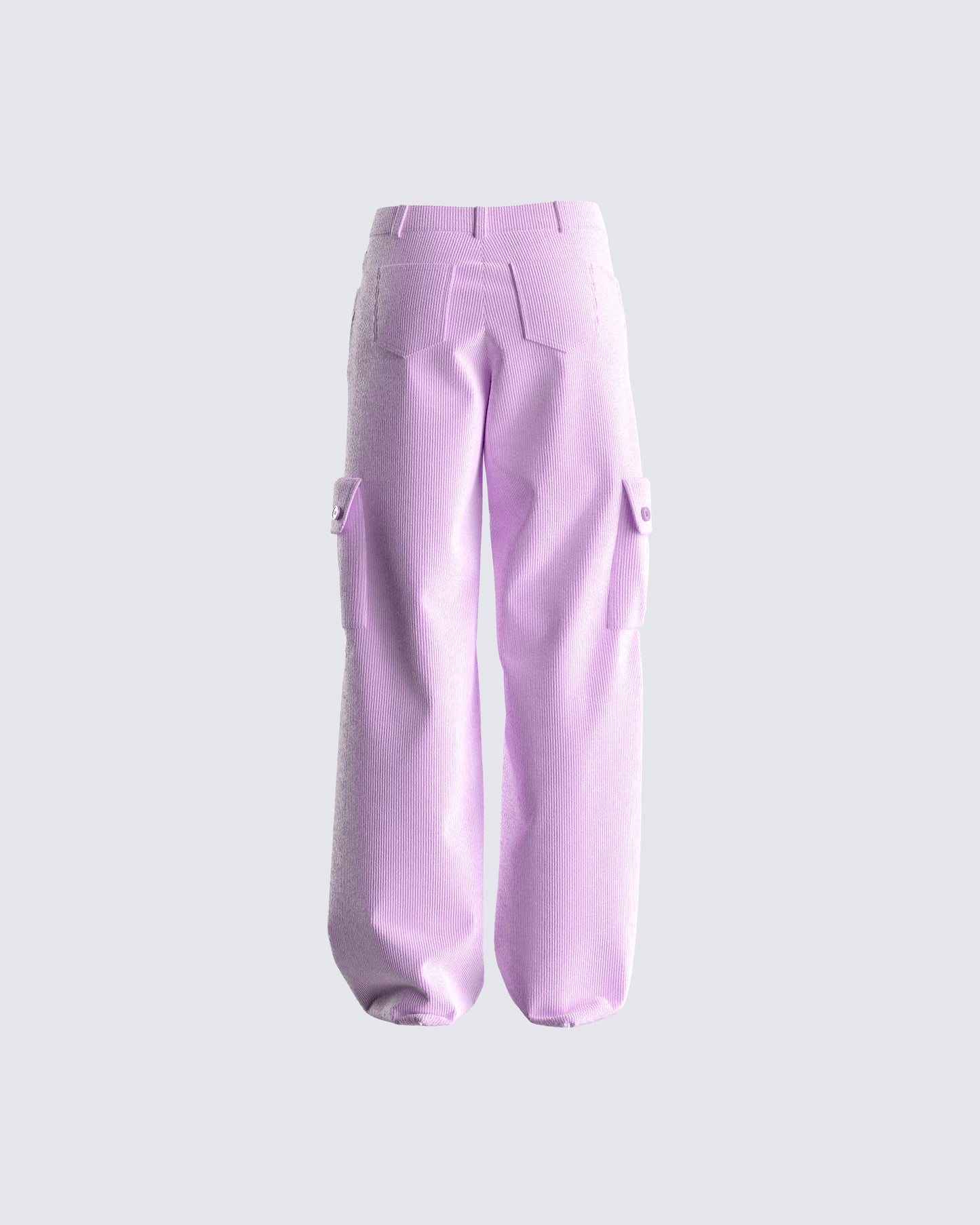 Lisa Lavender Corduroy Cargo Pant