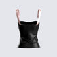 Novo Black Vegan Leather Top