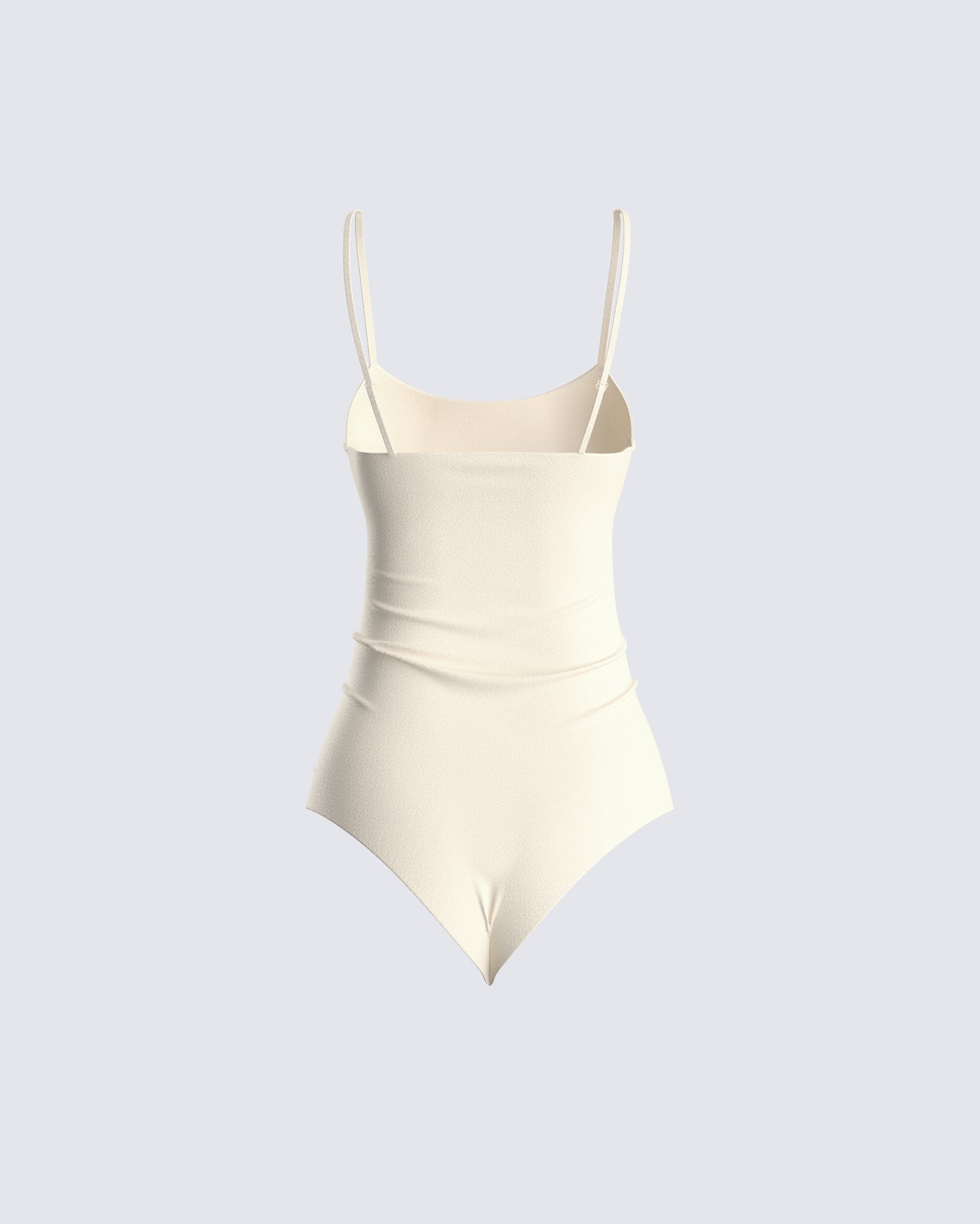Regina Beige Knit Cami Bodysuit