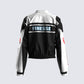 Brent Patchwork Moto Racing Jacket
