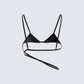 Danilo Black Bikini Top