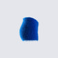Sierra Blue Fuzzy Skirt