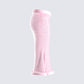 Senga Pink Sweater Midi Skirt