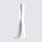 Minh White Satin Maxi Skirt