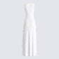 Regina White Floral Maxi Dress