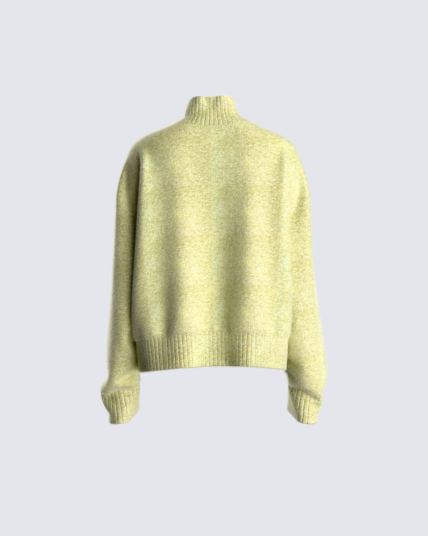 Harwell Green Marled Sweater Top