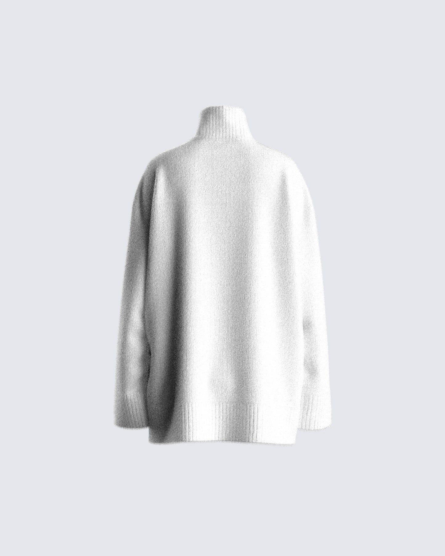 Carissa Ivory Sweater Knit Top