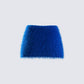 Sierra Blue Fuzzy Skirt