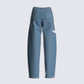 Nena Wide Leg Blue Jeans