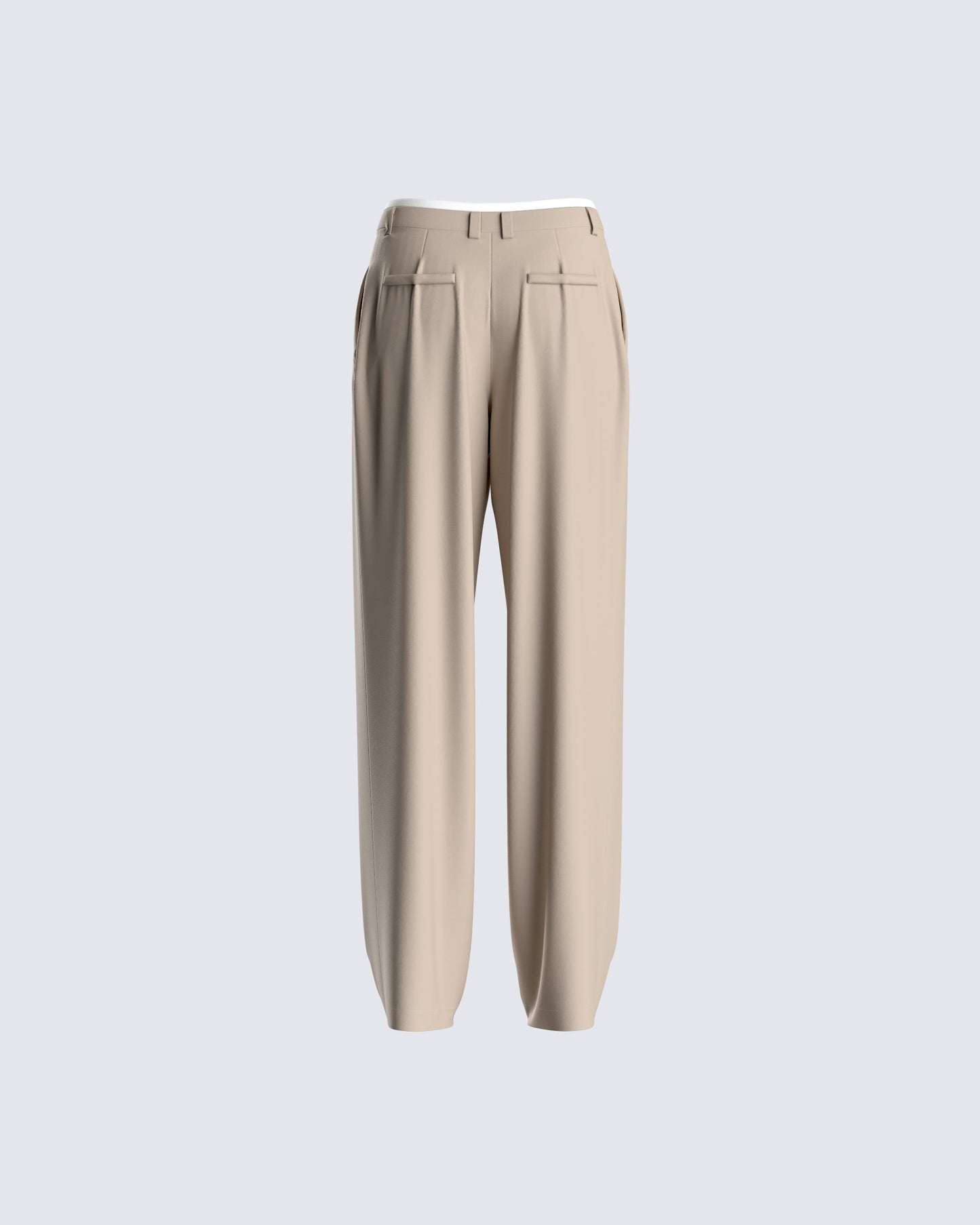 Cady Tan Wide Leg Pant
