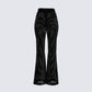 Melissa Black Crochet Pant