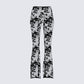 Jonas Black Sheer Flocked Pant
