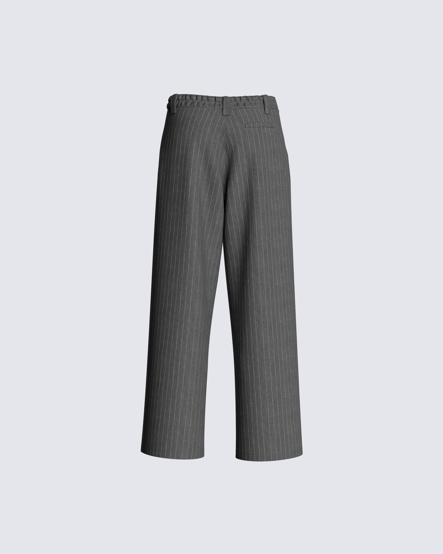 Claire Grey Striped Pant