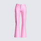 Melanie Pink Straight Leg Pant