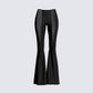 Brady Black Lace Up Pant product front