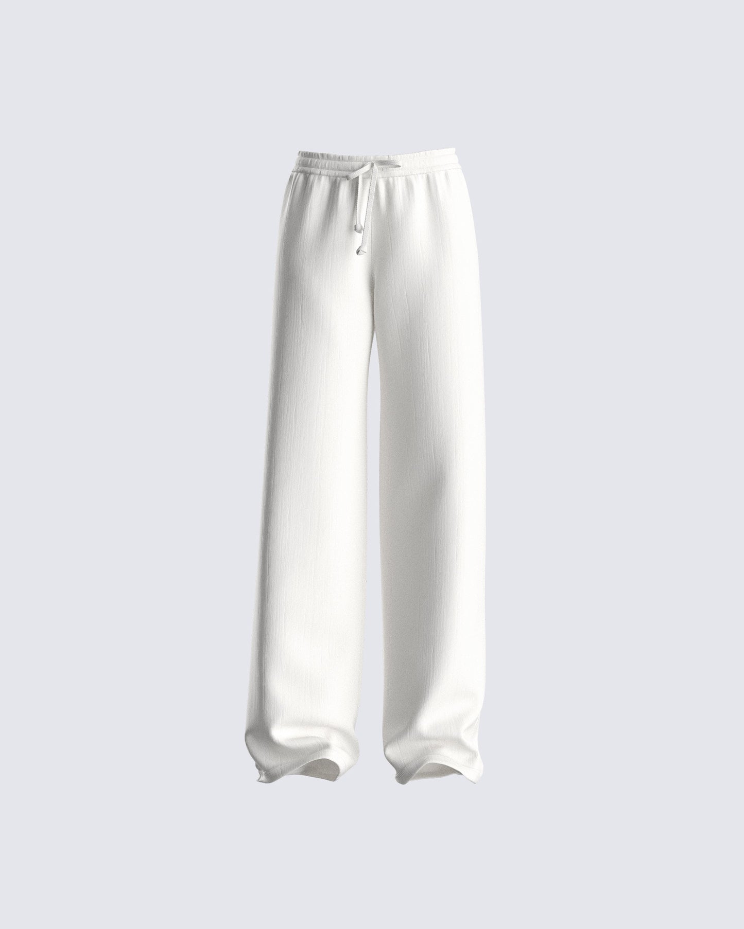 Carson White Linen Pant