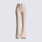 Elsie Taupe Ribbed Pant