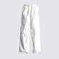 Maddox White Parachute Pant product front
