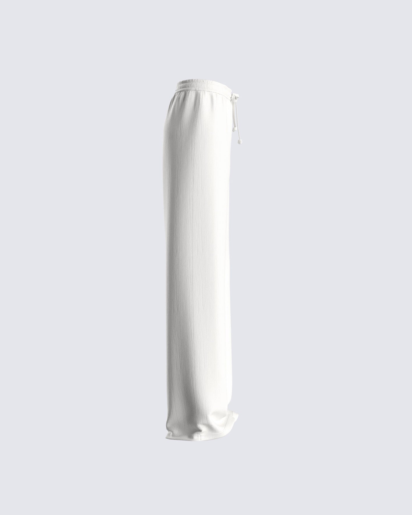 Carson White Linen Pant