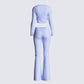 Lori Lavender Jersey Set
