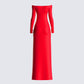 Brooke Red Maxi Dress