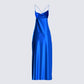 Celeste Satin Midi Dress
