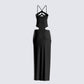 Carrie Black Cut Out Dress