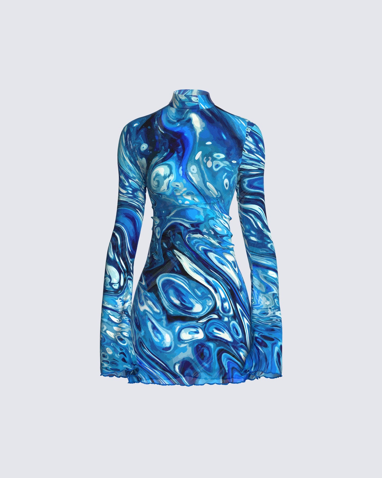 Dakota Abstract Print Mini Dress