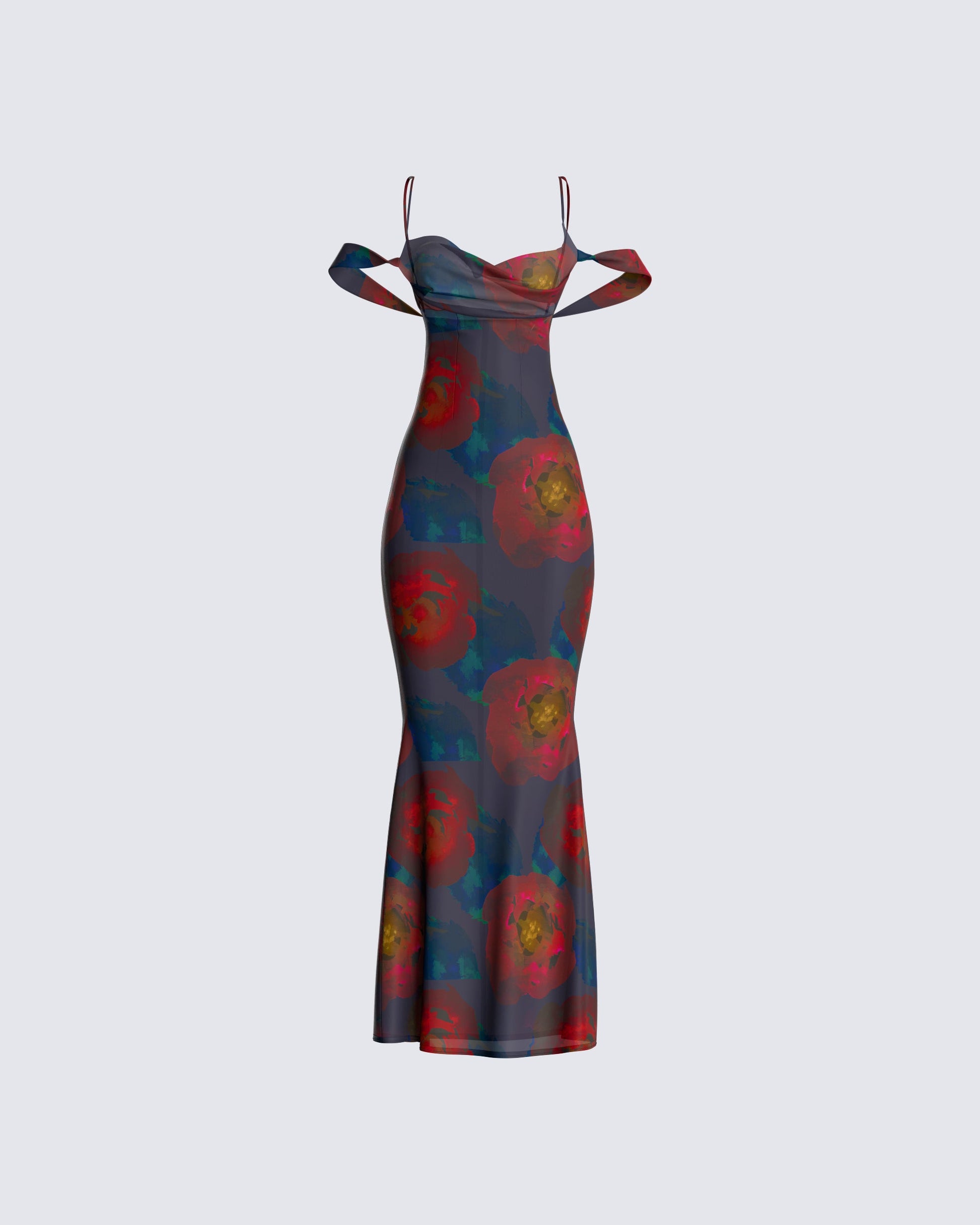 Elizabeth Floral Print Dress product front