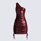 Joelle Shimmer One Shoulder Mini Dress