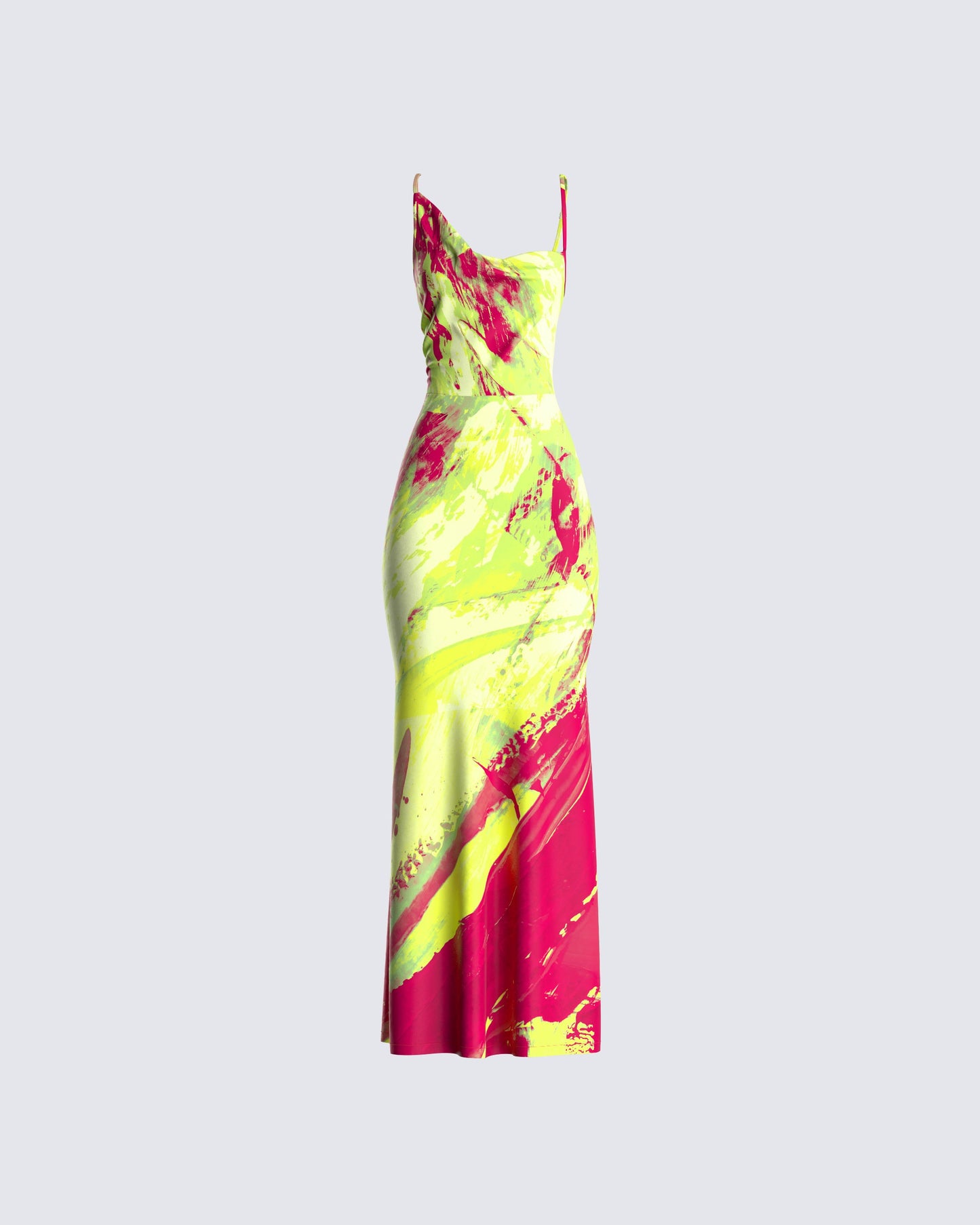 Everleigh Abstract Print Dress product front