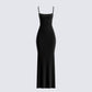 Lilibet Black Maxi Dress product front