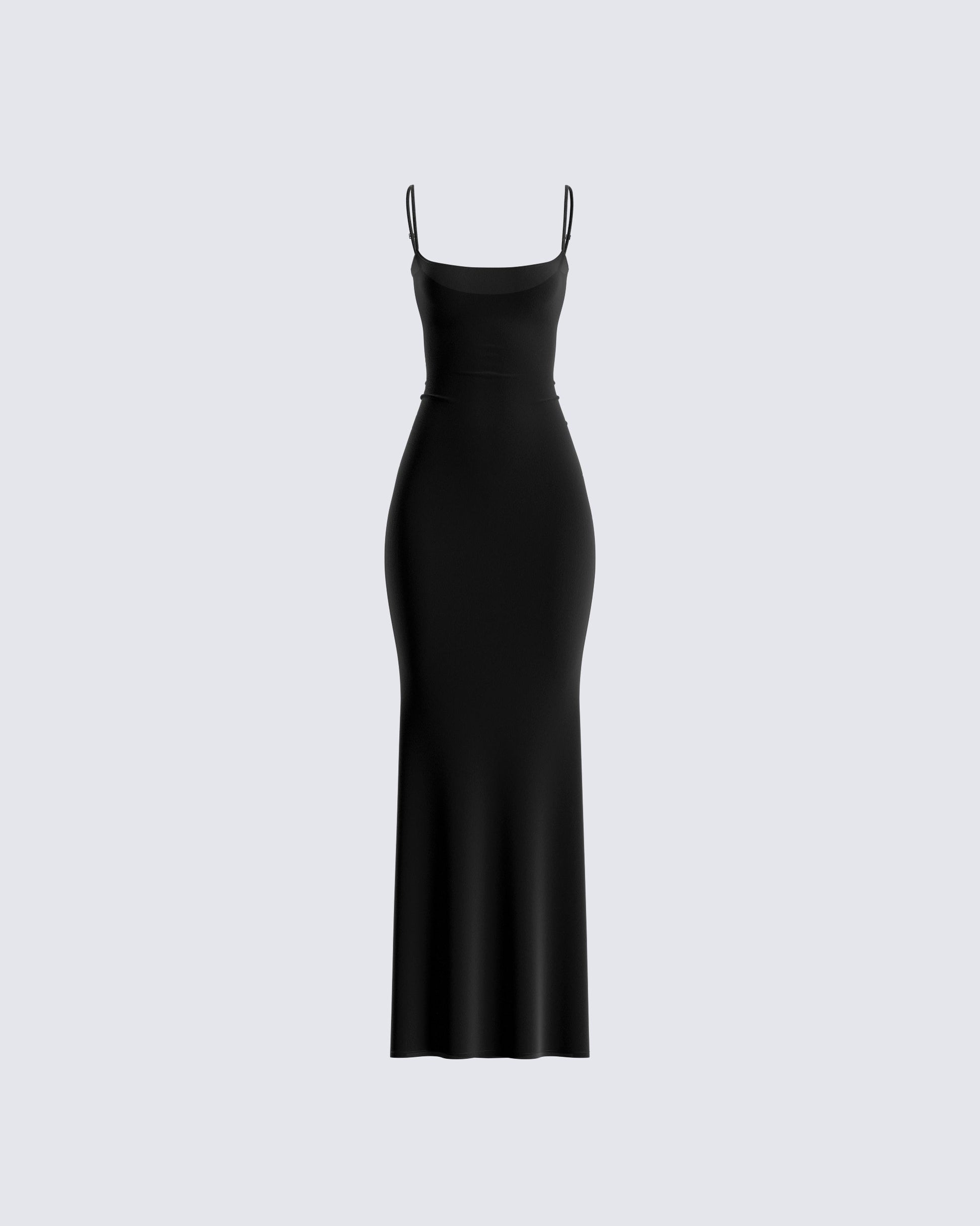 Lilibet Black Maxi Dress product front