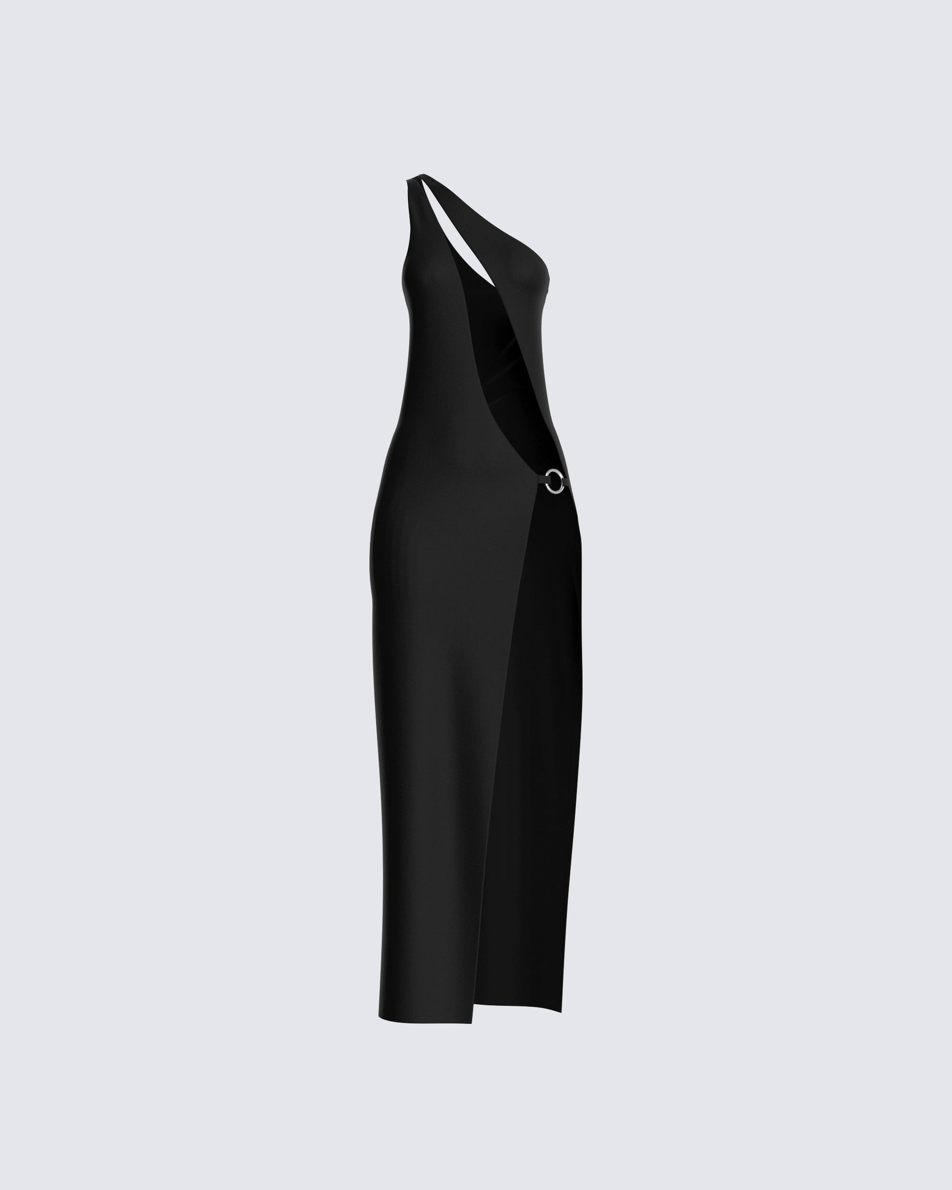 Dorian Black Cut Out Dress product front