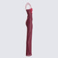 Greta Red Corset Gown