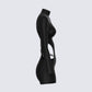 Mariah Black Mini Dress