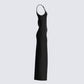 Dorian Black Cut Out Dress